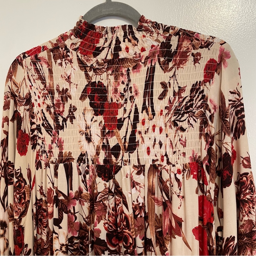 H&M Maxi Ruffle Dress Size 2 - Picture 4 of 11